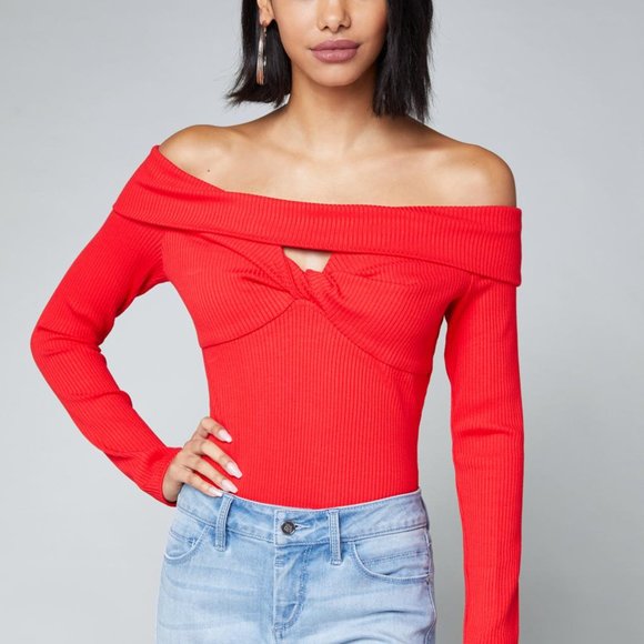 Bebe Roxy Rib Bodysuit - Picture 5 of 7